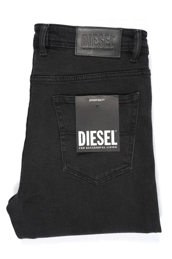 Jean Diesel Gris Noir 100% Coton Coupe Normal Ref-DE5V38
